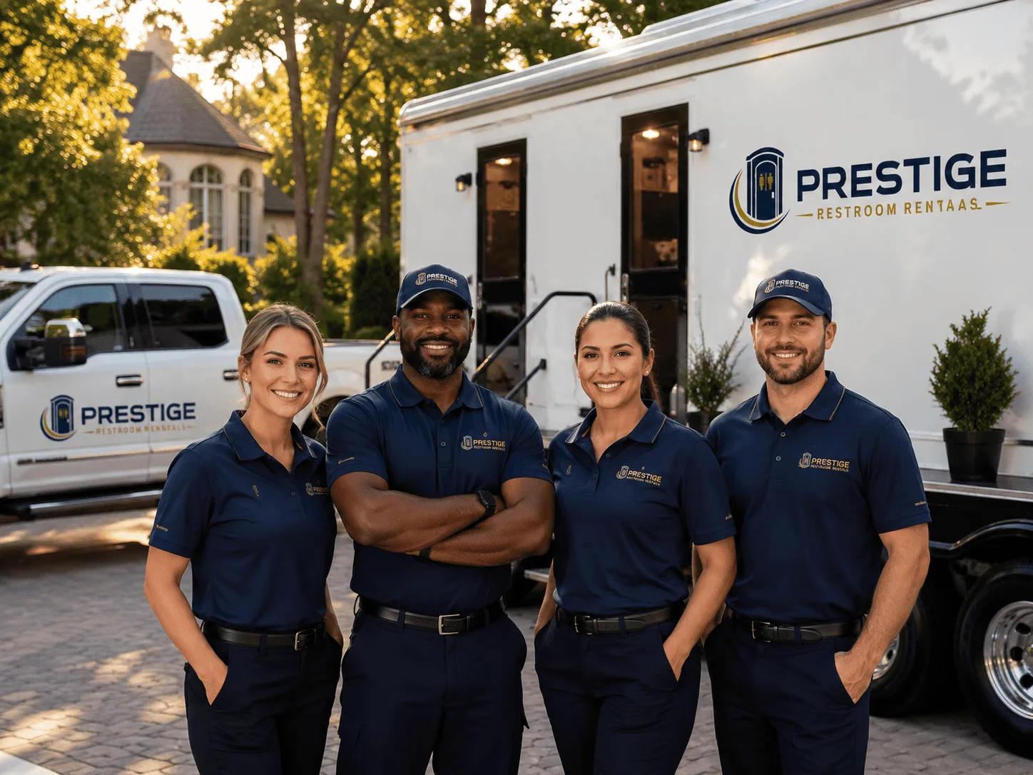 Trusted Luxury Portable Restrooms company in Lefor, ND